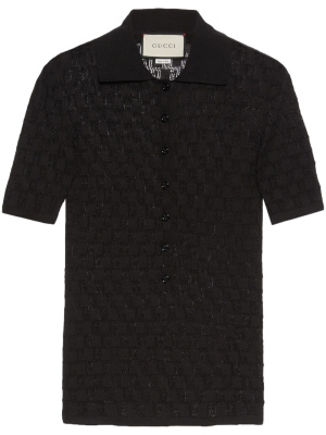 

Monogram-pattern polo shirt, Gucci Monogram-pattern polo shirt