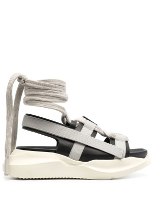 

Geth wrap-strap sandals, Rick Owens Geth wrap-strap sandals
