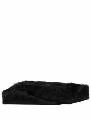

Fur twisted clutch bag, Rick Owens Fur twisted clutch bag