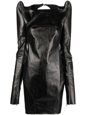 

Cut-out sculpted minidress, Rick Owens Cut-out sculpted minidress