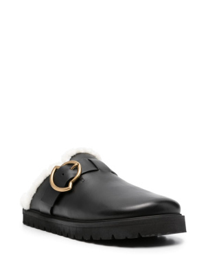 

Bell leather mules, Moncler Bell leather mules