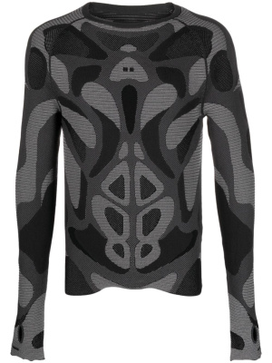 

Patterned intarsia-knit jumper, HELIOT EMIL Patterned intarsia-knit jumper