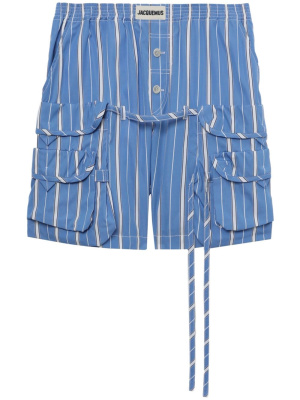 

Le Short Trivela striped shorts, Jacquemus Le Short Trivela striped shorts