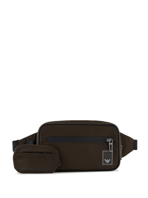 

Logo-patch belt bag, Emporio Armani Logo-patch belt bag