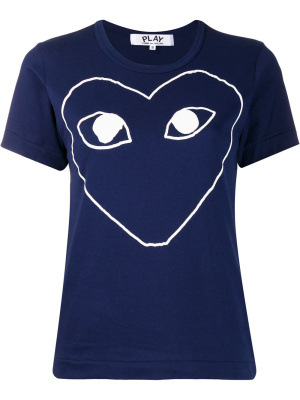 

Front print t-shirt, Comme Des Garçons Play Front print t-shirt