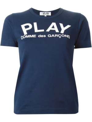 

Logo print T-shirt, Comme Des Garçons Play Logo print T-shirt