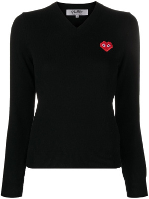 

Heart logo jumper, Comme Des Garçons Play Heart logo jumper