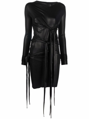 

Multi-tie longsleeved dress, Rick Owens Lilies Multi-tie longsleeved dress