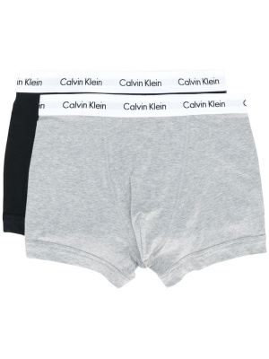 

Pack of three branded trunks, Calvin Klein Underwear Pack of three branded trunks