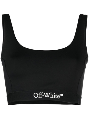 

Logo-print crop top, Off-White Logo-print crop top