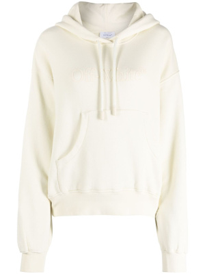 

Logo-print cotton hoodie, Off-White Logo-print cotton hoodie