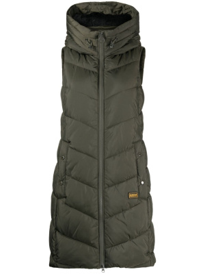 

B.Intl Boston padded midi gilet, Barbour B.Intl Boston padded midi gilet
