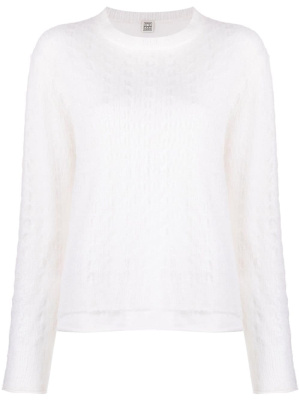 

Crew-neck knit jumper, TOTEME Crew-neck knit jumper