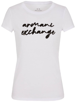

Logo-print cotton T-shirt, Armani Exchange Logo-print cotton T-shirt
