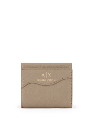 

Logo-print folded wallet, Armani Exchange Logo-print folded wallet