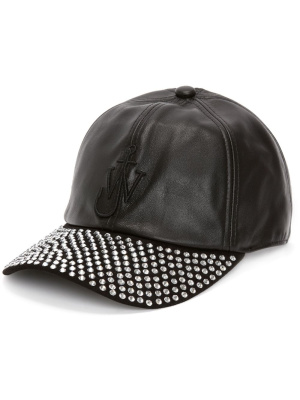 

Crystal-embellished adjustable-fit cap, JW Anderson Crystal-embellished adjustable-fit cap