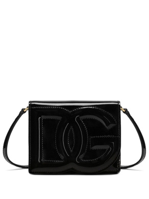 

DG patent-leather crossbody bag, Dolce & Gabbana DG patent-leather crossbody bag