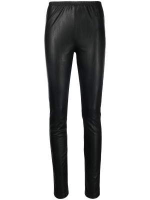 

Faux-leather leggings, MM6 Maison Margiela Faux-leather leggings