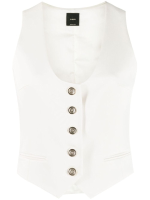 

Scoop-neck waistcoat, PINKO Scoop-neck waistcoat