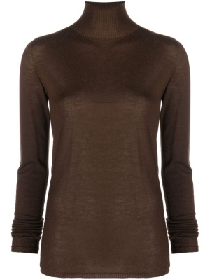 

High-neck cashmere jumper, Rick Owens High-neck cashmere jumper