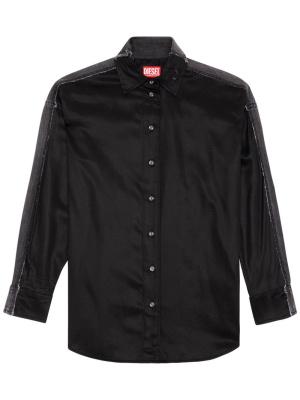 

Long-sleeve panelled shirt, Diesel Long-sleeve panelled shirt