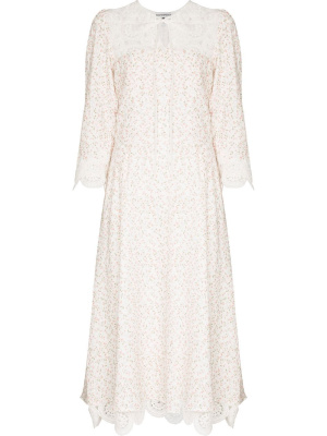 

Floral-print midi dress, Masterpeace Floral-print midi dress