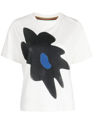 

Big Flower-pattern cotton T-shirt, Paul Smith Big Flower-pattern cotton T-shirt