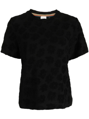

Patterned jacquard crew-neck T-shirt, Paul Smith Patterned jacquard crew-neck T-shirt