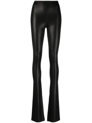 

Short-slit high-waist leggings, Rick Owens Lilies Short-slit high-waist leggings
