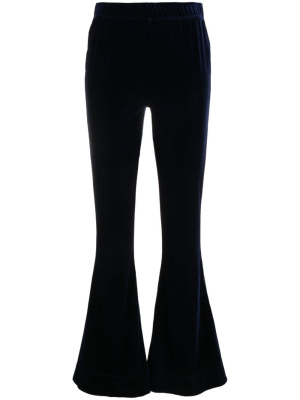 

Velvet flared trousers, GANNI Velvet flared trousers