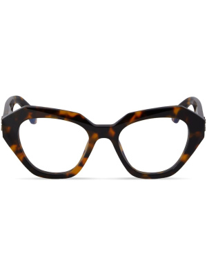 

Tortoiseshell cat-eye optical glasses, Off-White Tortoiseshell cat-eye optical glasses
