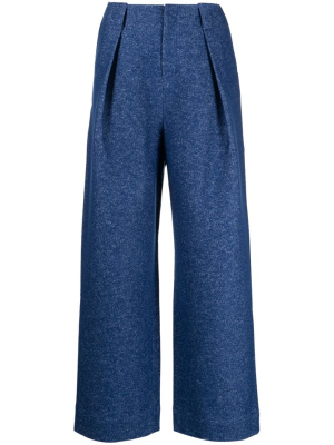 

Pleat-detail straight-leg trousers, Ader Error Pleat-detail straight-leg trousers