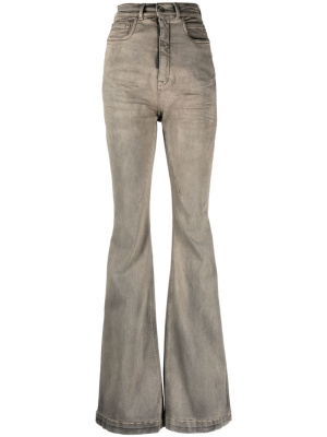 

High-rise flared jeans, Rick Owens DRKSHDW High-rise flared jeans