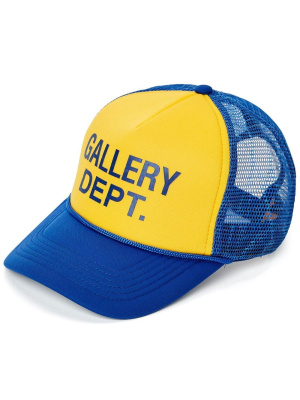 

Logo-print trucker cap, GALLERY DEPT. Logo-print trucker cap