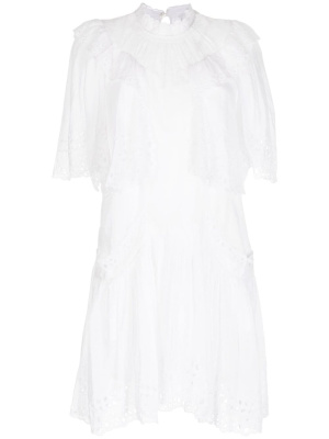 

Kayene broderie-anglaise cotton dress, ISABEL MARANT Kayene broderie-anglaise cotton dress