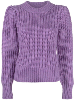

Puff-sleeve knitted jumper, ISABEL MARANT Puff-sleeve knitted jumper