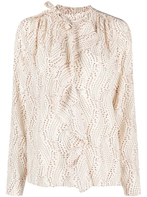 

Ilda abstract-pattern shirt, ISABEL MARANT Ilda abstract-pattern shirt