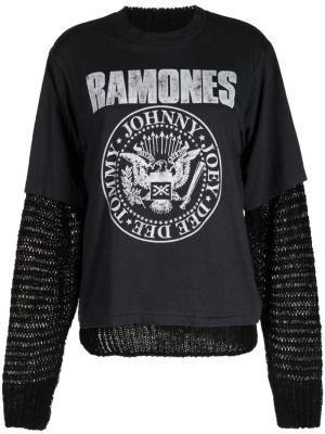 

Overlay logo-print sweatshirt, Undercover Overlay logo-print sweatshirt