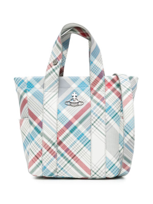 

Small Murray check-print bag, Vivienne Westwood Small Murray check-print bag