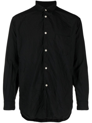 

Zip-embellished long-sleeve shirt, Comme Des Garçons Shirt Zip-embellished long-sleeve shirt