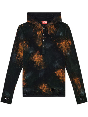 

T-Sermi cotton hoodie, Diesel T-Sermi cotton hoodie