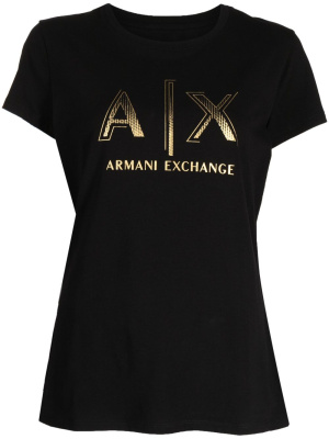 

Logo-print short-sleeve T-shirt, Armani Exchange Logo-print short-sleeve T-shirt