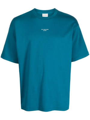 

Logo-print cotton T-shirt, Drôle De Monsieur Logo-print cotton T-shirt