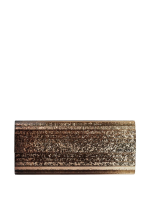 

Sweetie metallic-finish clutch bag, Jimmy Choo Sweetie metallic-finish clutch bag