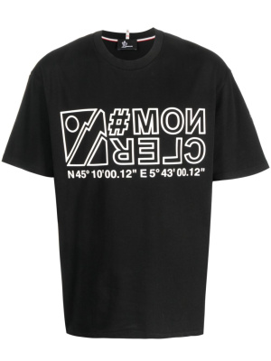 

Logo-print cotton T-shirt, Moncler Grenoble Logo-print cotton T-shirt