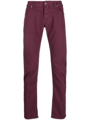 

Nick low-rise slim-fit trousers, Jacob Cohën Nick low-rise slim-fit trousers