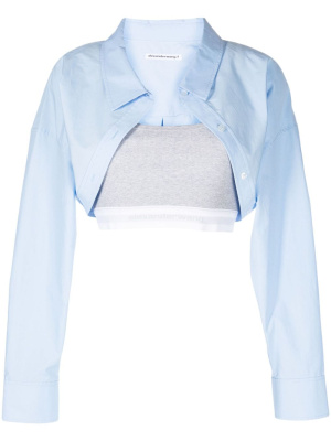 

Layered cropped shirt, Alexander Wang Layered cropped shirt