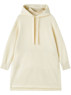 

Side-slits knitted hoodie, Jil Sander Side-slits knitted hoodie