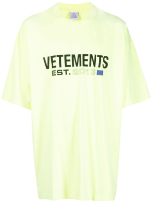

Logo-print cotton T-shirt, VETEMENTS Logo-print cotton T-shirt