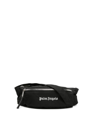 

Logo-embroidered belt bag, Palm Angels Logo-embroidered belt bag